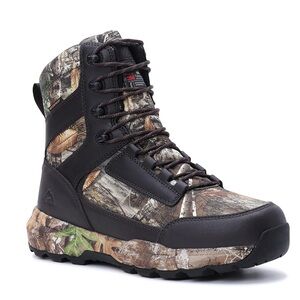 💜OzarkTrail Men’s Leather Real tree 8” Waterproof Hiking,Hunting Boots,Size:10
